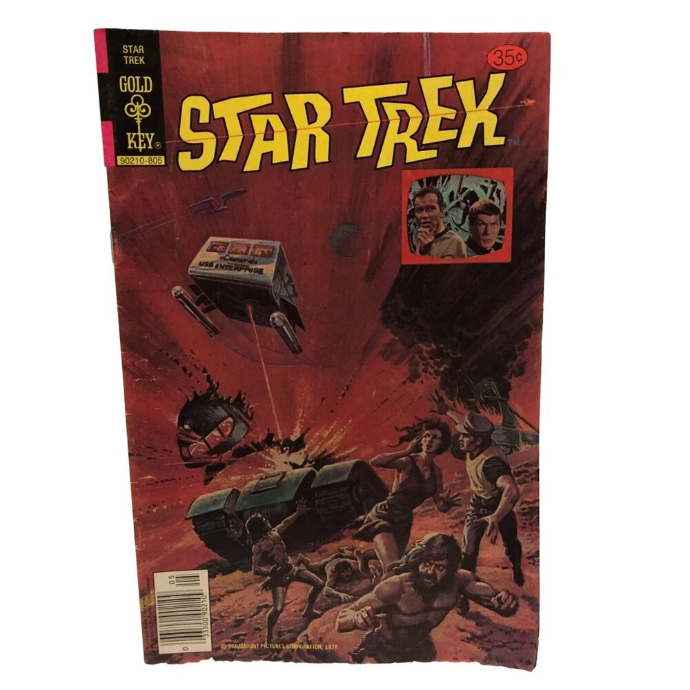 Vtg Star Trek Comic Book "And A Child Shall Lead Them" Gold Key 805 May 1978